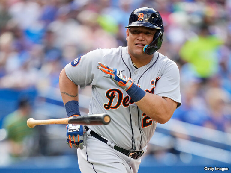 ミゲルカブレラ実使用サイン入りバッティンググローブ