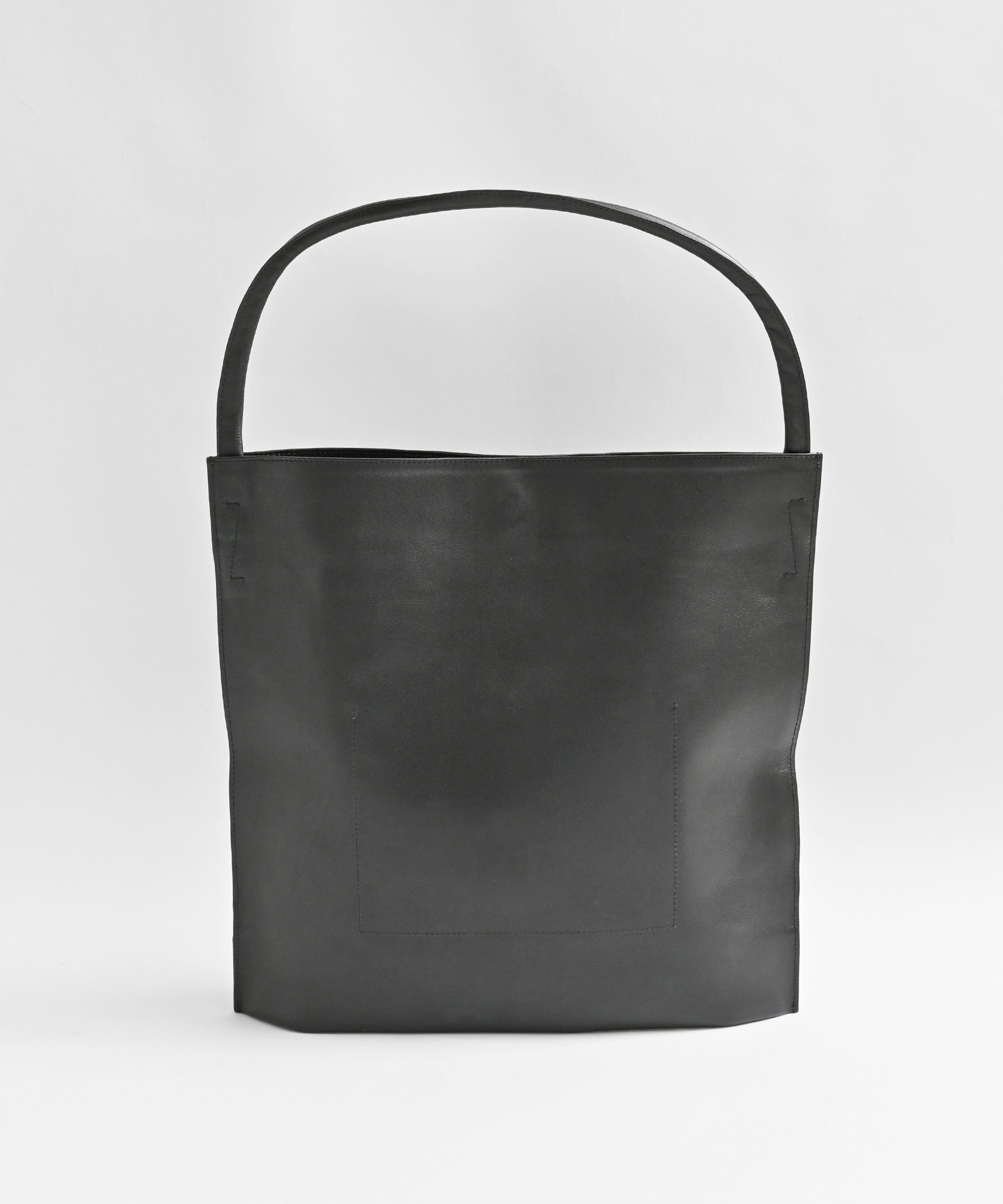 YArKA】real leather one shoulder tote bag レザートートバッグ