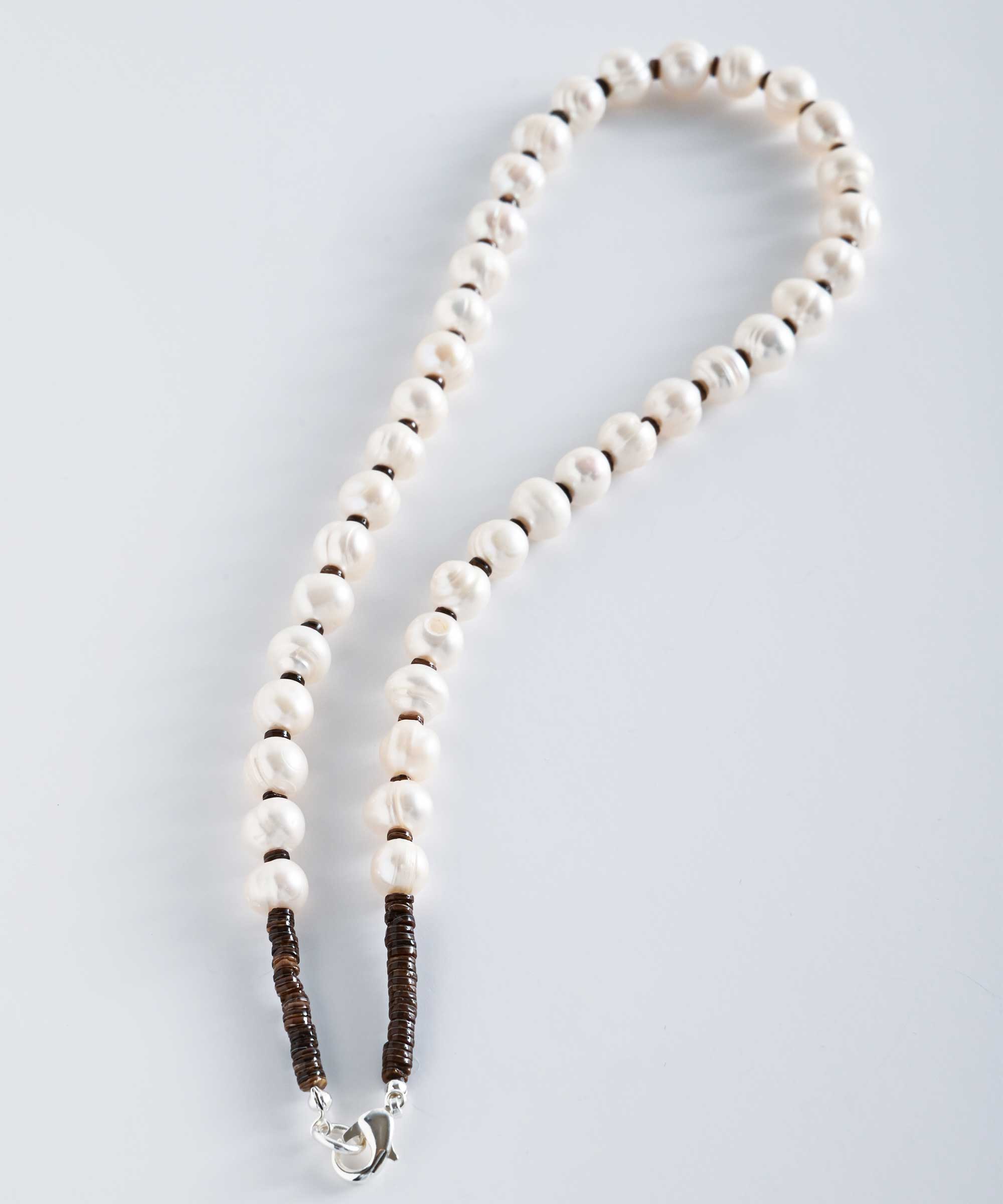 ROSETTAPRAYER/ロゼッタプレア】PEARL HEISHI NECKLACE 淡水パール