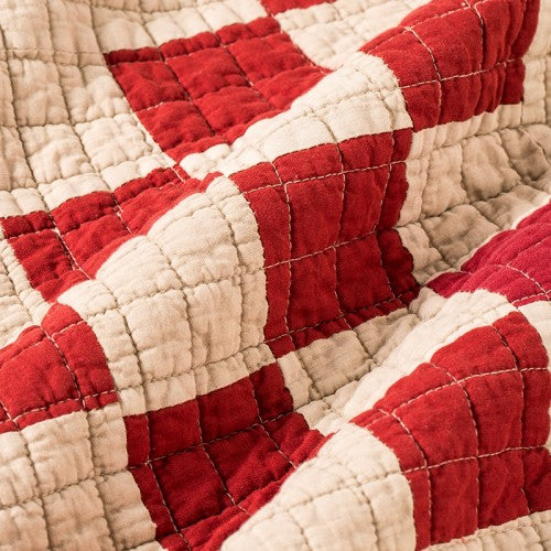 Patchwork Quilt Cover / RED – BasShu Online Store