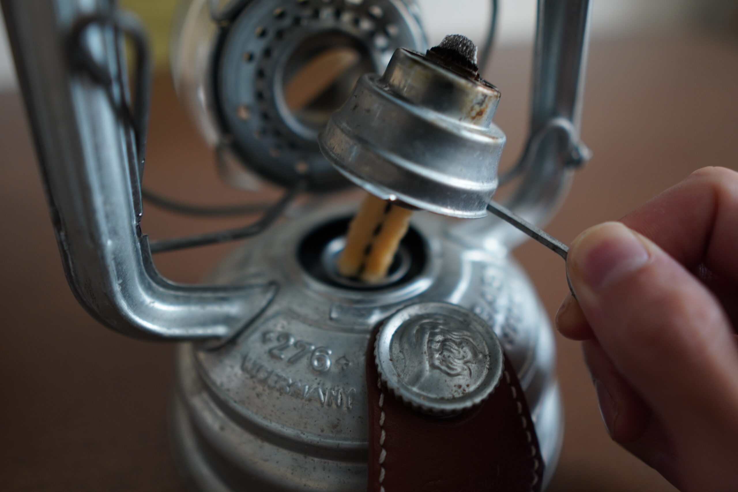 フュアーハンドランタンの芯交換手順と失敗しないコツを解説します