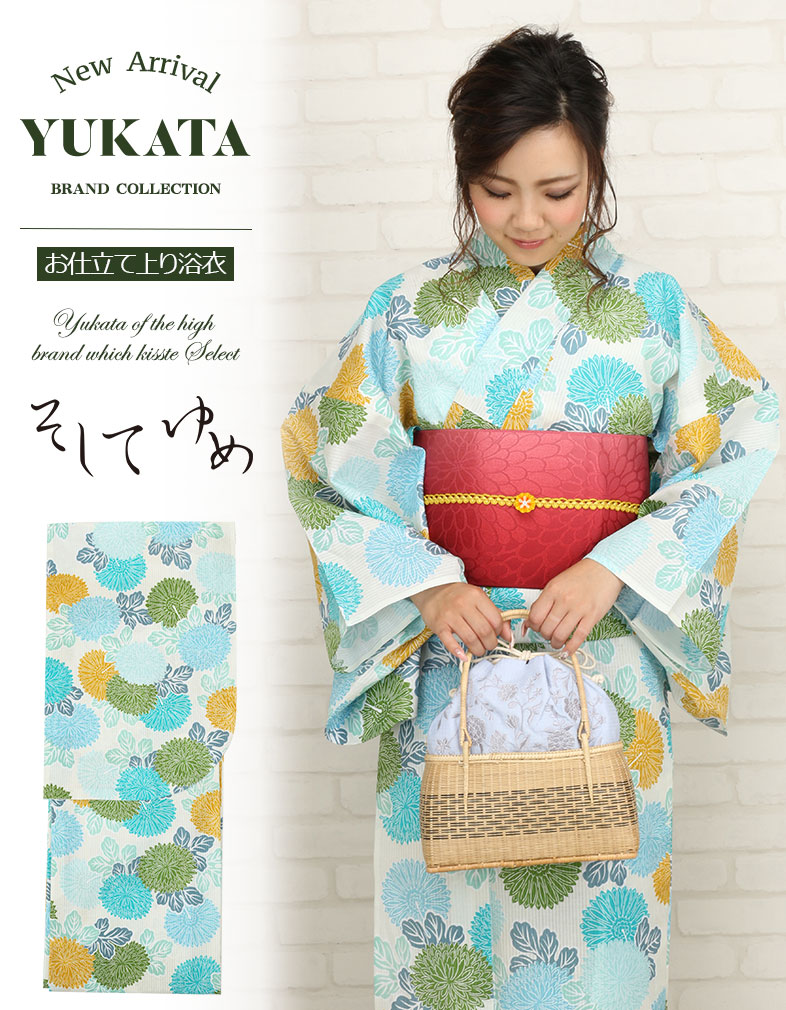 c-447綿絽浴衣夏着物
