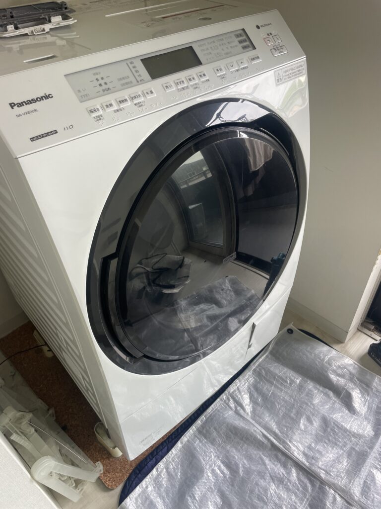 Panasonicドラム式洗濯機NA-VX900BL分解清掃報告 | ドラム式洗濯機分解