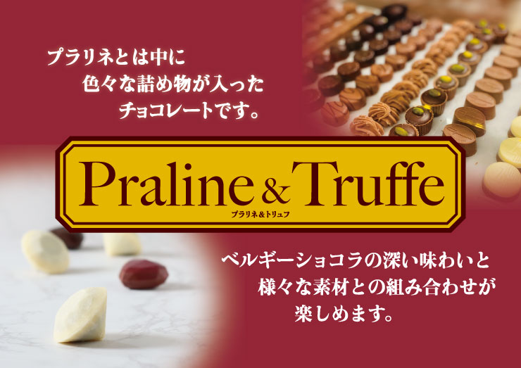 Praline（プラリネ）/ truffe（トリュフ）,confiserie ELISE（コンフィ