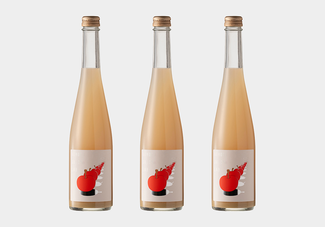 Hachinohe Shuzo “AOMORI JUICY LAB” – Package design by bebop