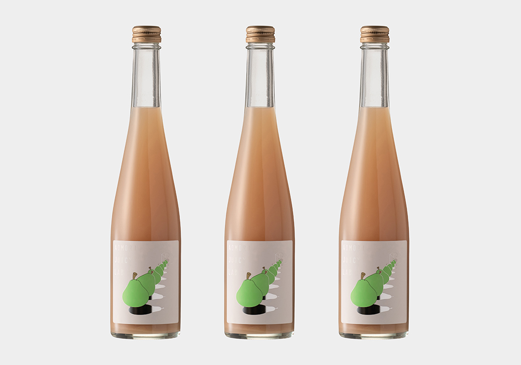Hachinohe Shuzo “AOMORI JUICY LAB” – Package design by bebop