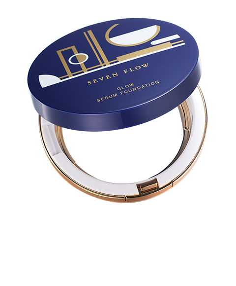 セブンフロー グロウセラム ファンデーション［専用ケース