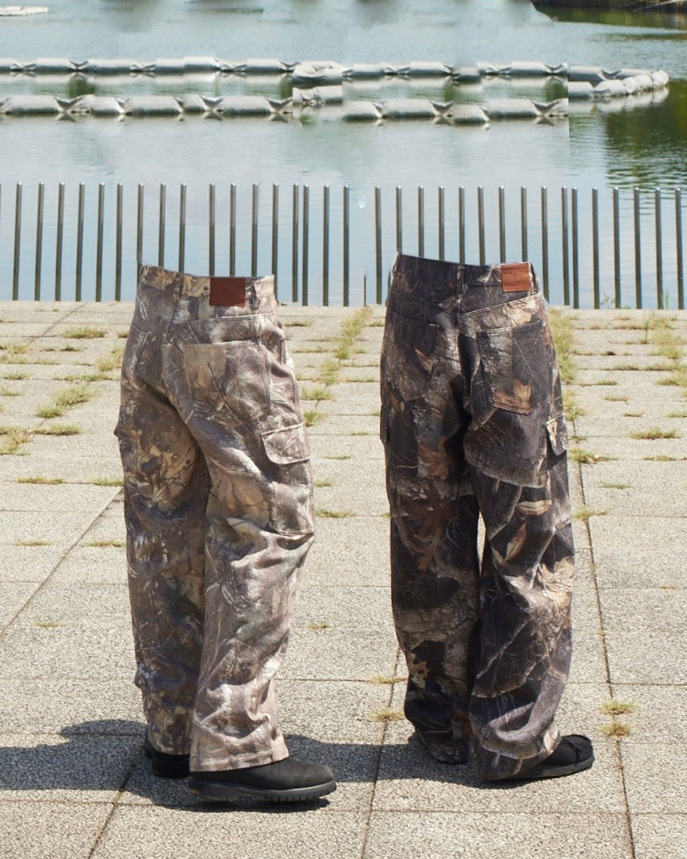 Real tree camo cargo pants – BELVET