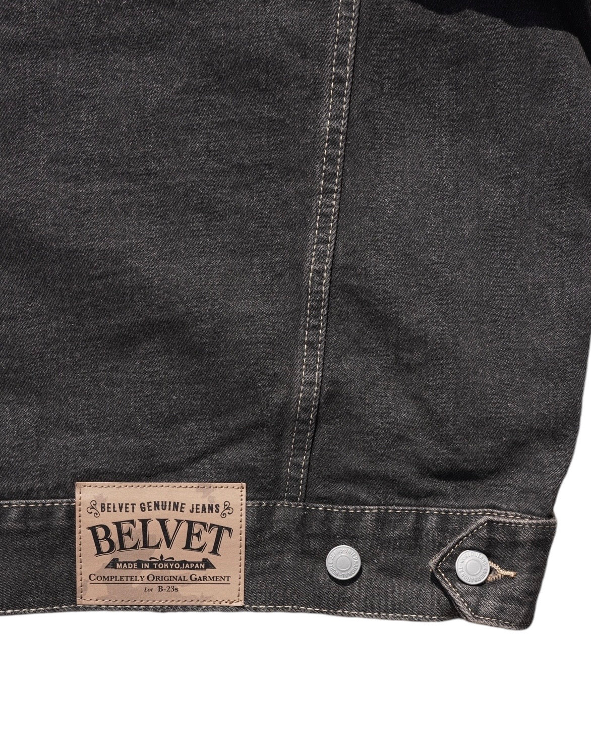 Washed Black Denim Set up / Jacket – BELVET