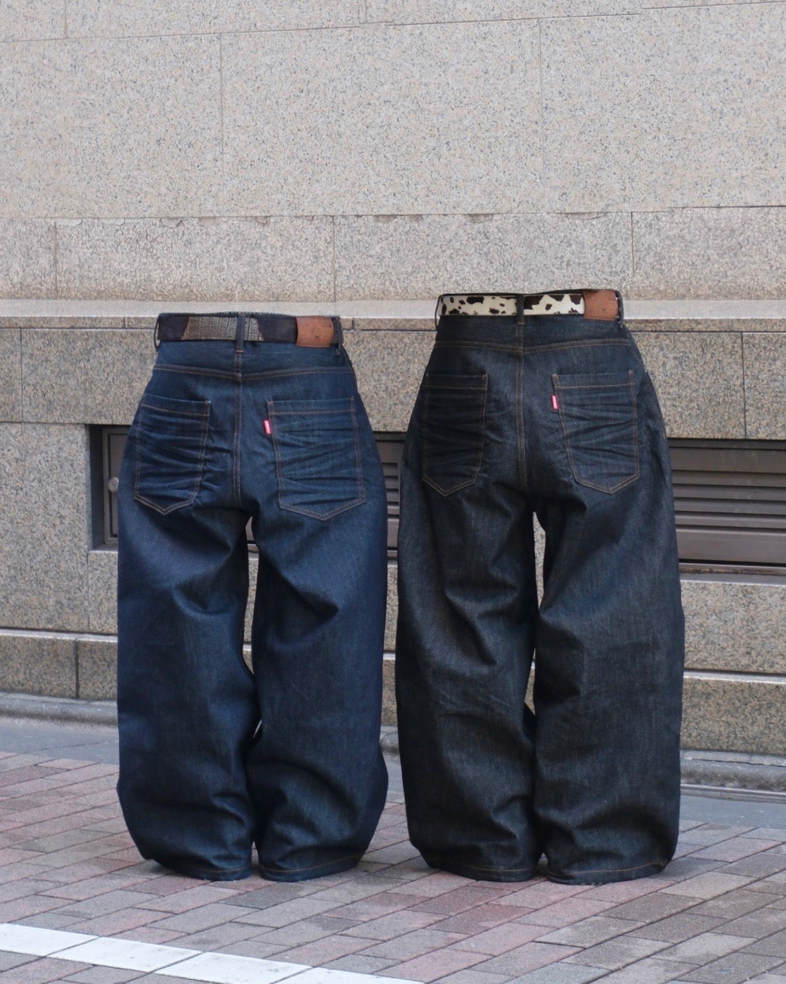 Baggy rigid denim – BELVET