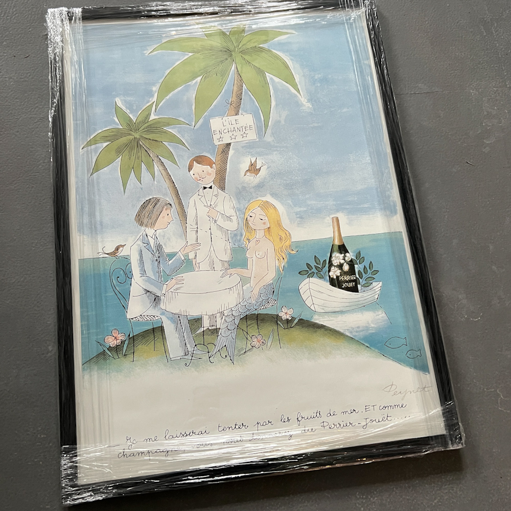 ペリエ ジュエ オリジナル ポスター - 無人島 ベルビュー ヴィンテージより