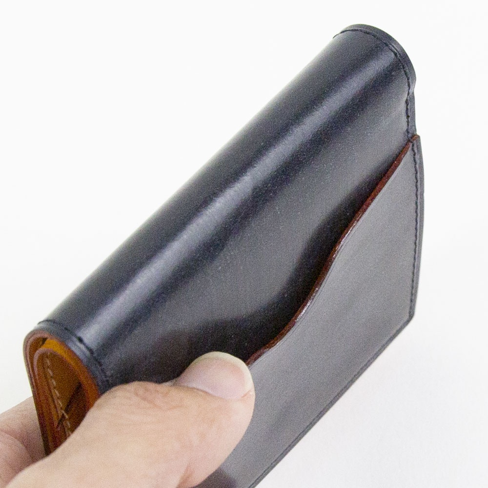 GANZO THIN BRIDLE ガンゾ シンブライドル BOX小銭入れ付 コンパクト