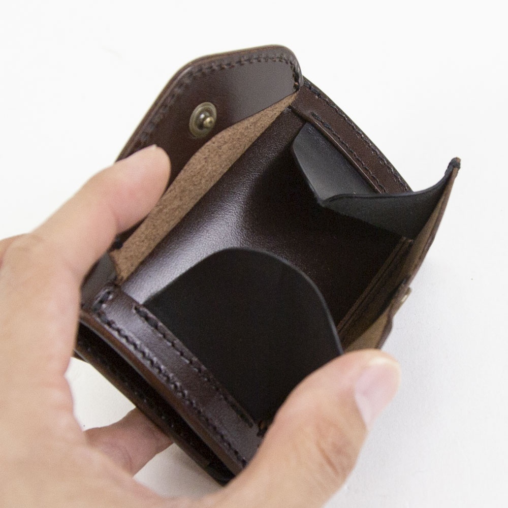 池之端銀革店 Dual デュアル サドルプルアップ コンパクト財布 DCR