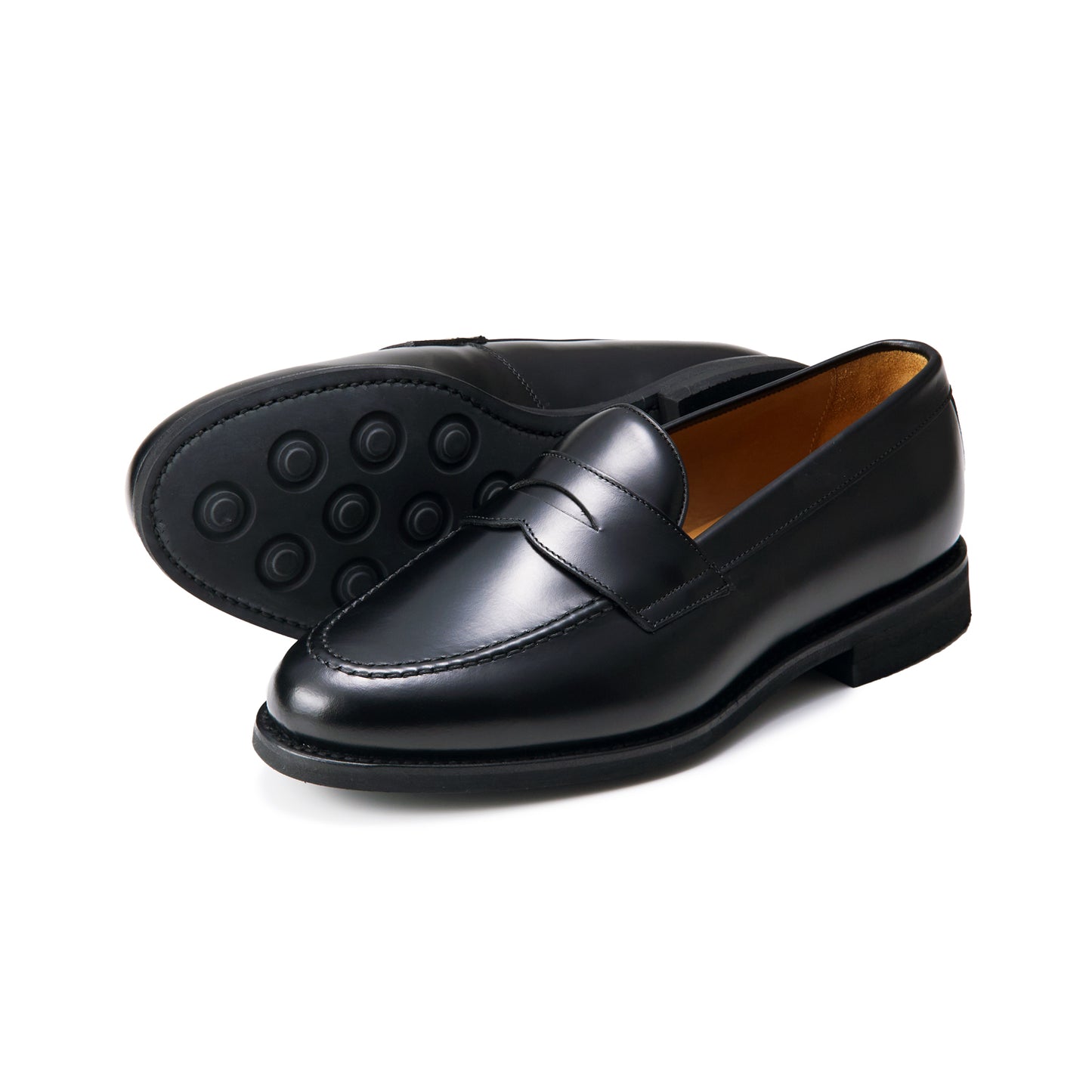 Berwick1707 | コインローファー コーティングレザー | 5260ROVIBK