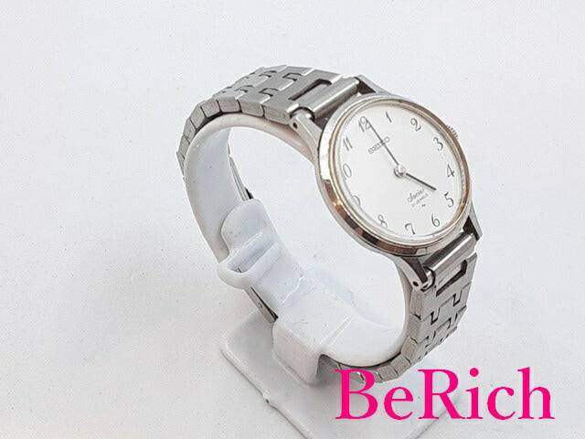 セイコー SEIKO ソシエ 手巻き レディース 腕時計 11-0870 白 ホワイト