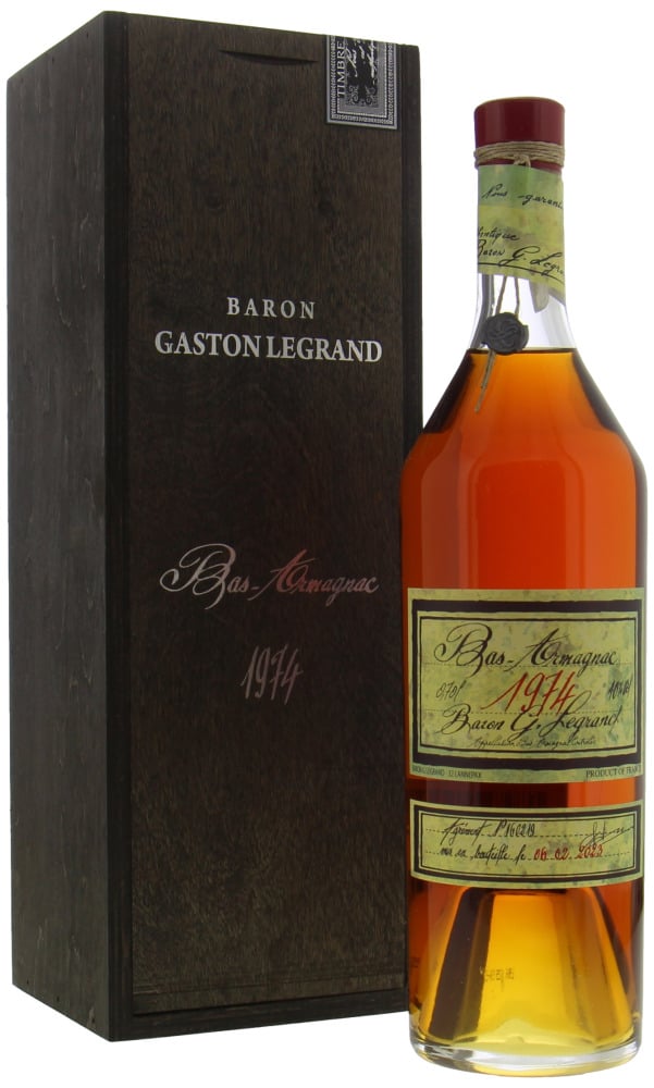 Gaston Legrand Bas-Armagnac 40% 1974