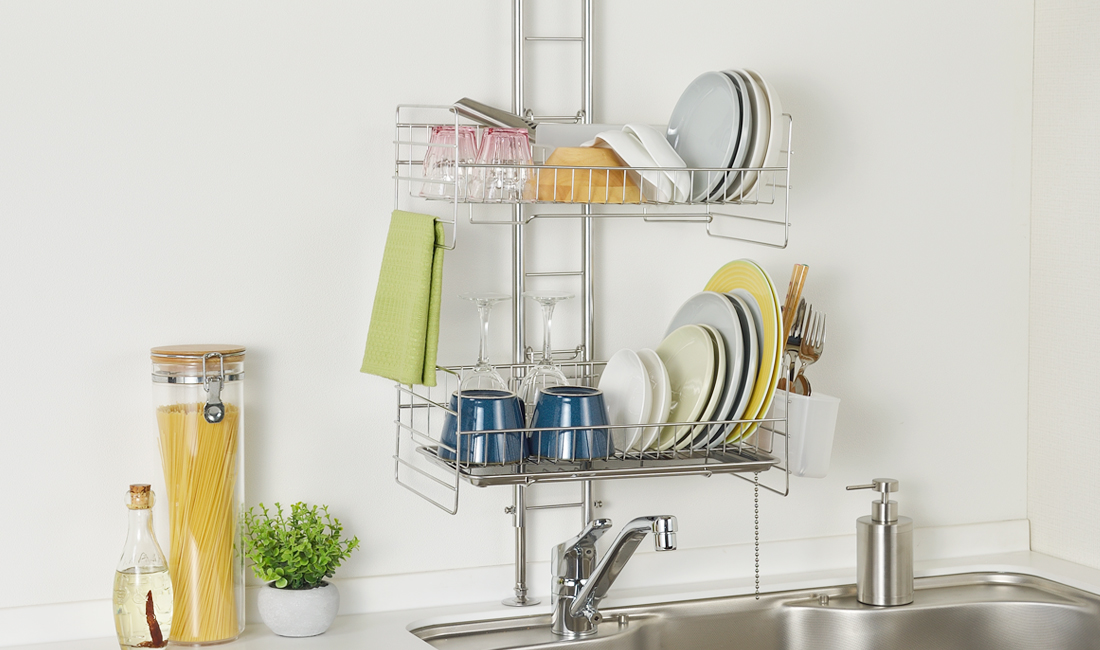 bws SELECTION, キッチンでさりげなく毎日を支える - 流れる引っ掛け