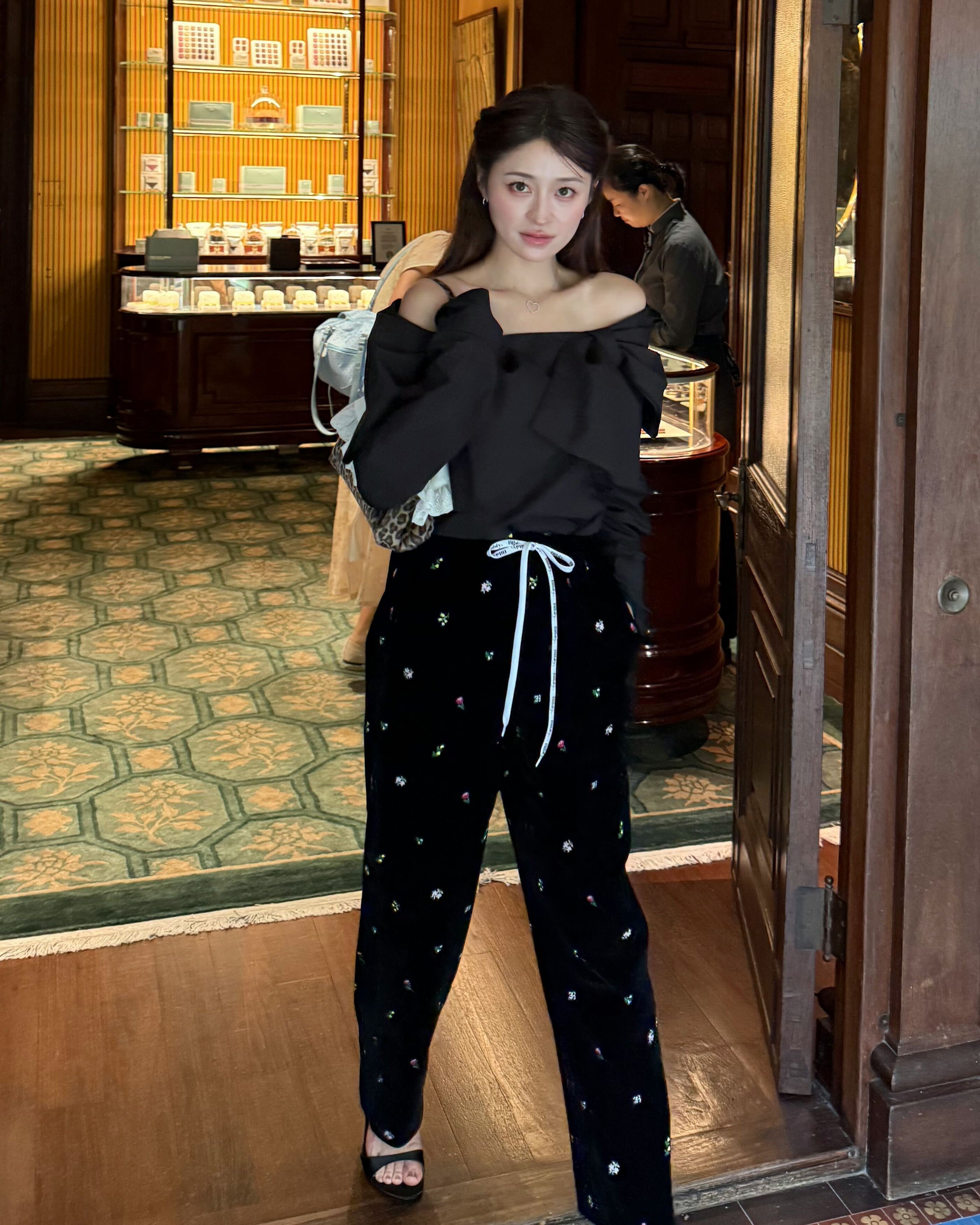 BIBIY. MADE | SABRINA LACE BAG LEOPARD｜Bibiy.