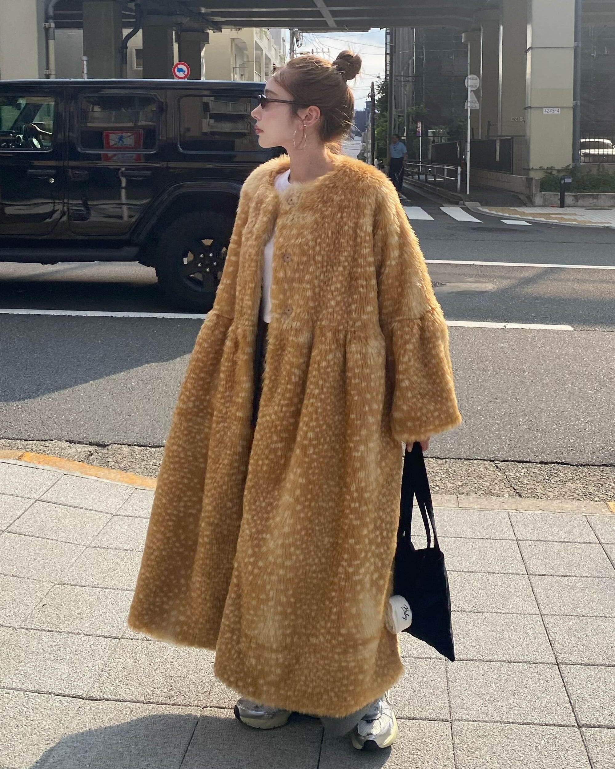 MIRIAM FUR COAT/157cm/wearing size F｜Bibiy.