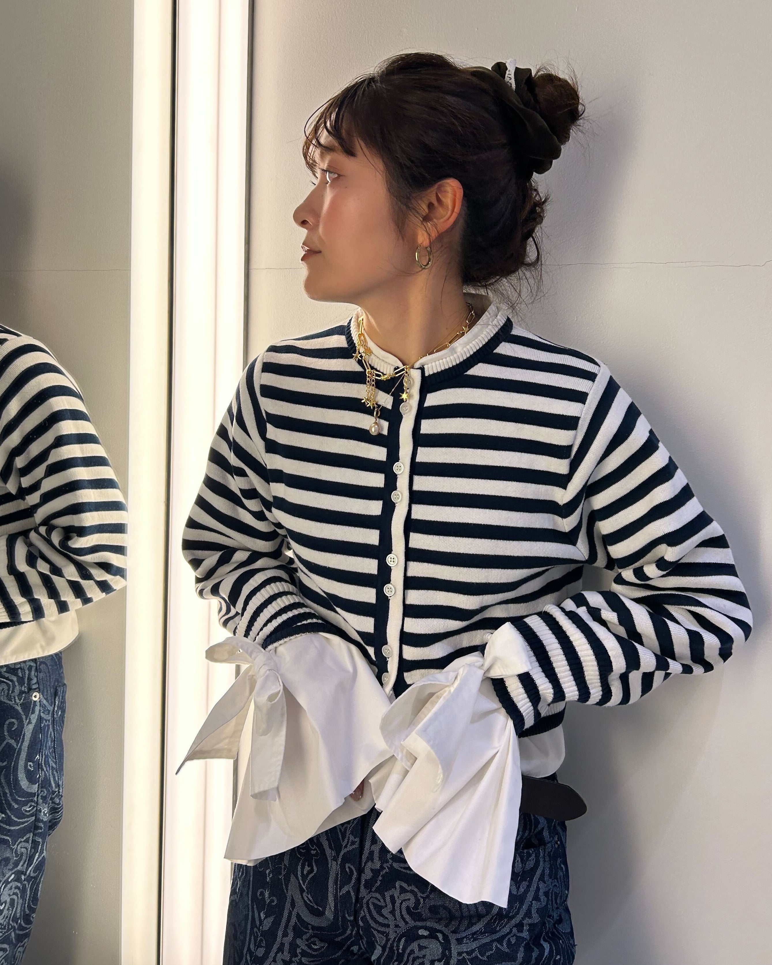 BIBIY. MADE | ANGELIQUE KNIT BORDER｜Bibiy.