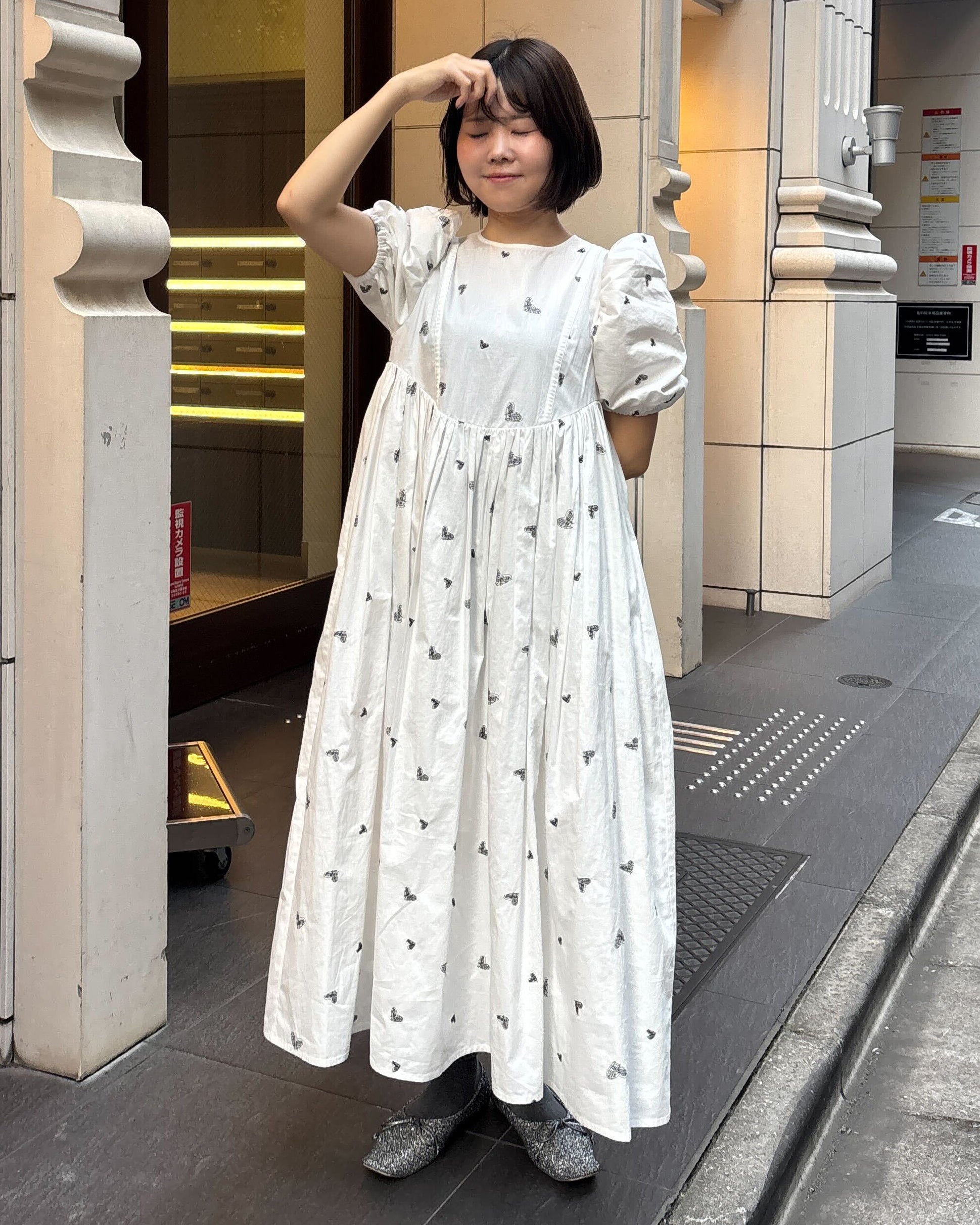 EMILY HEART DRESS/159cm/着用サイズF｜Bibiy.