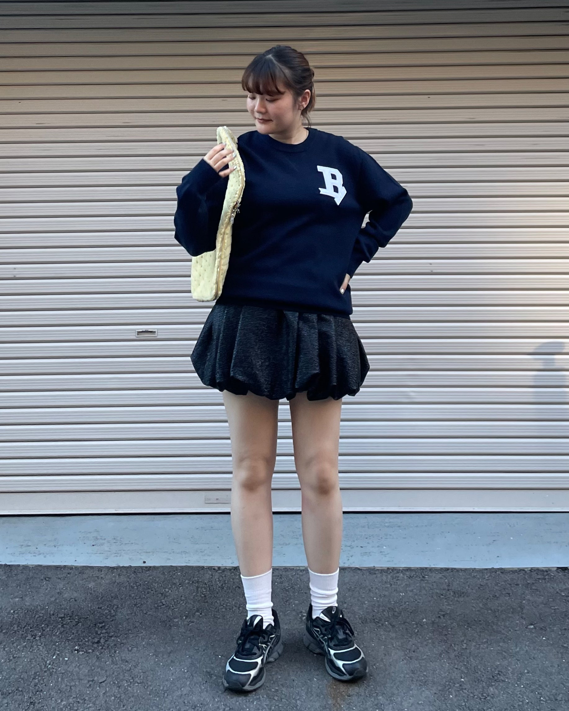 B. CLUB KNIT/166cm/着用サイズM｜Bibiy.