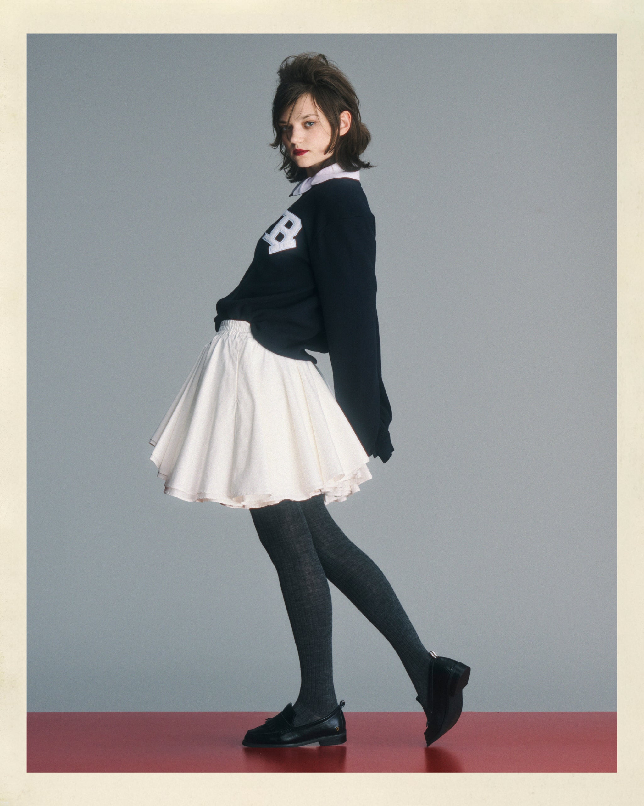 BIBIY. MADE | B. CLUB KNIT NAVY｜Bibiy.