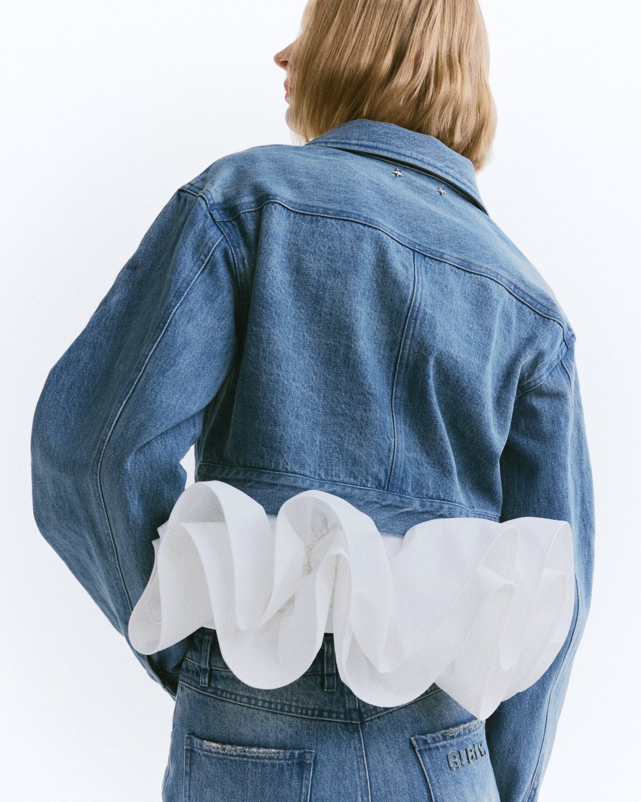 BIBIY. MADE | BIBIY. CREAM DENIM JACKET｜Bibiy.