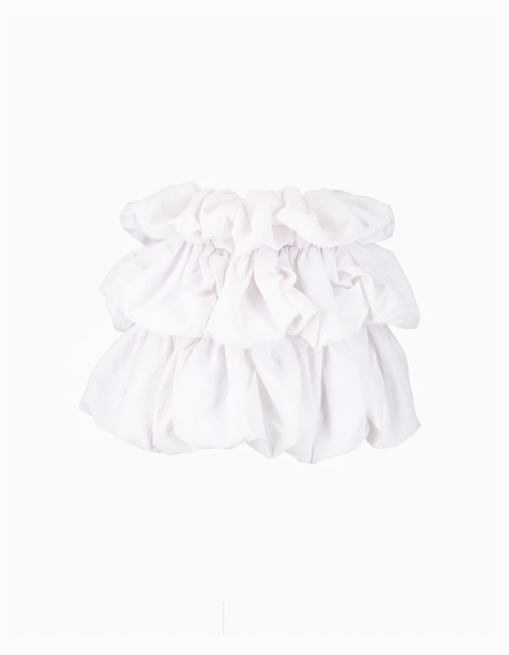 BIBIY. MADE | SERENA BALLOON SKIRT WHITE｜Bibiy.