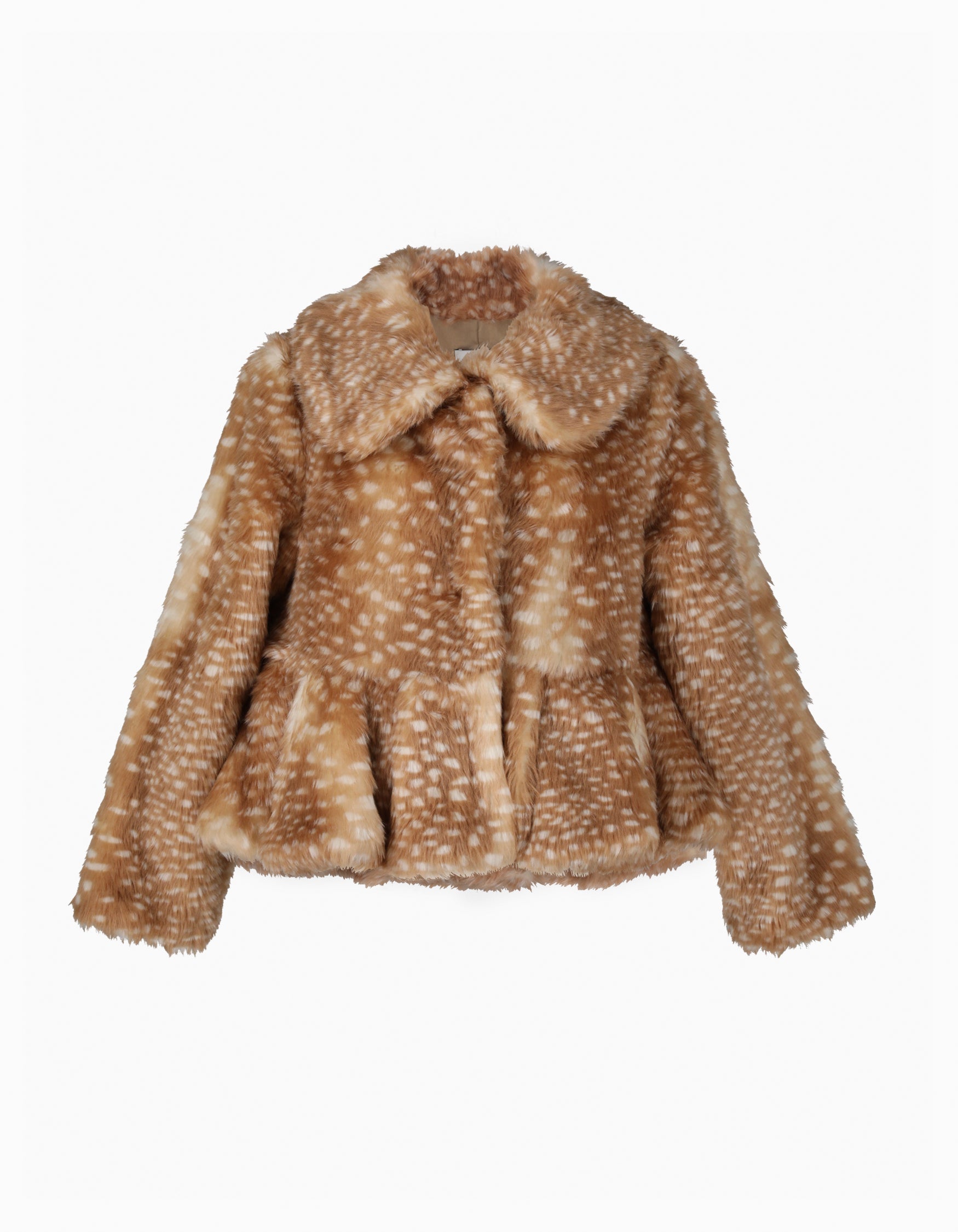 BIBIY. MADE | DORA PEPURAMU FUR ​​COAT BROWN｜Bibiy.