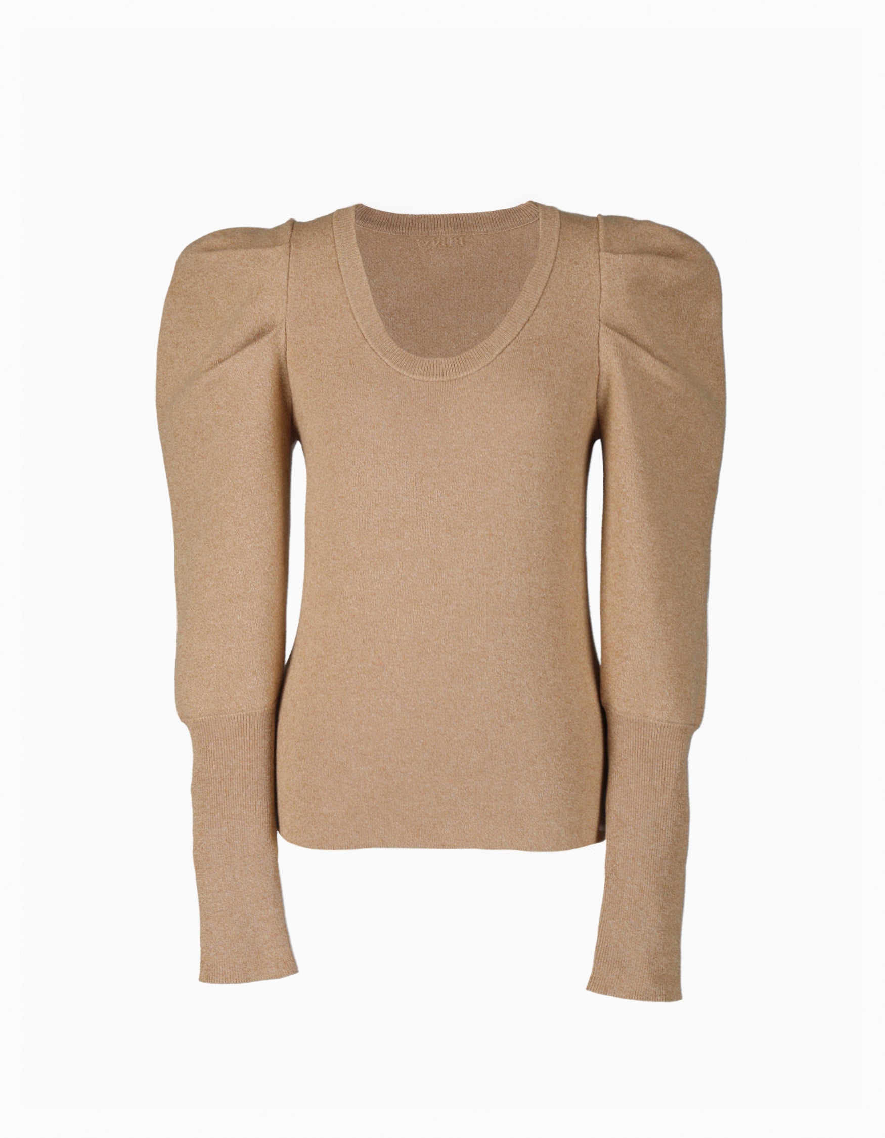 BIBIY. MADE | EFFIE PUFF KNIT GRAY｜Bibiy.