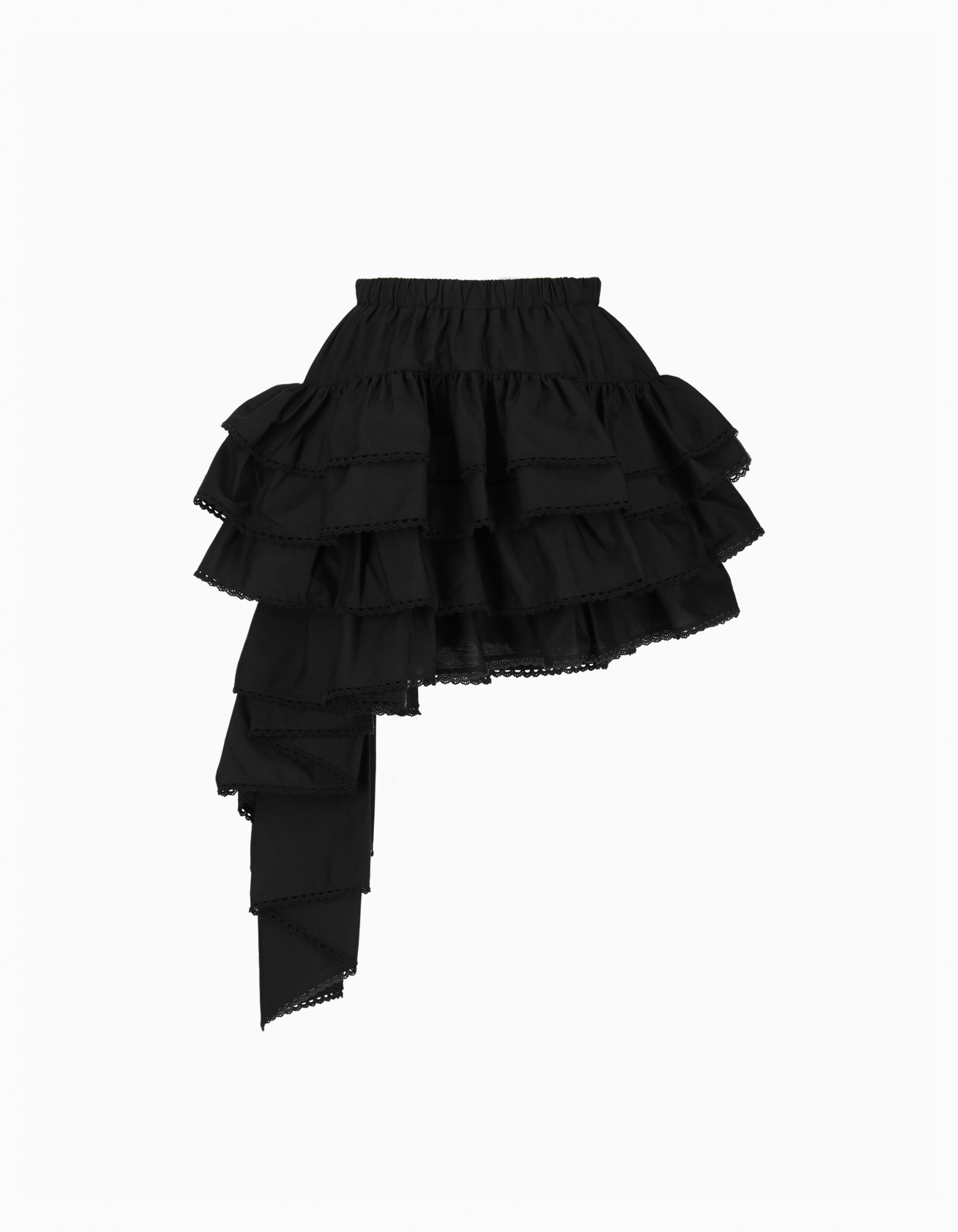 BIBIY. MADE | PATTY RUFFLE SKIRT WHITE｜Bibiy.