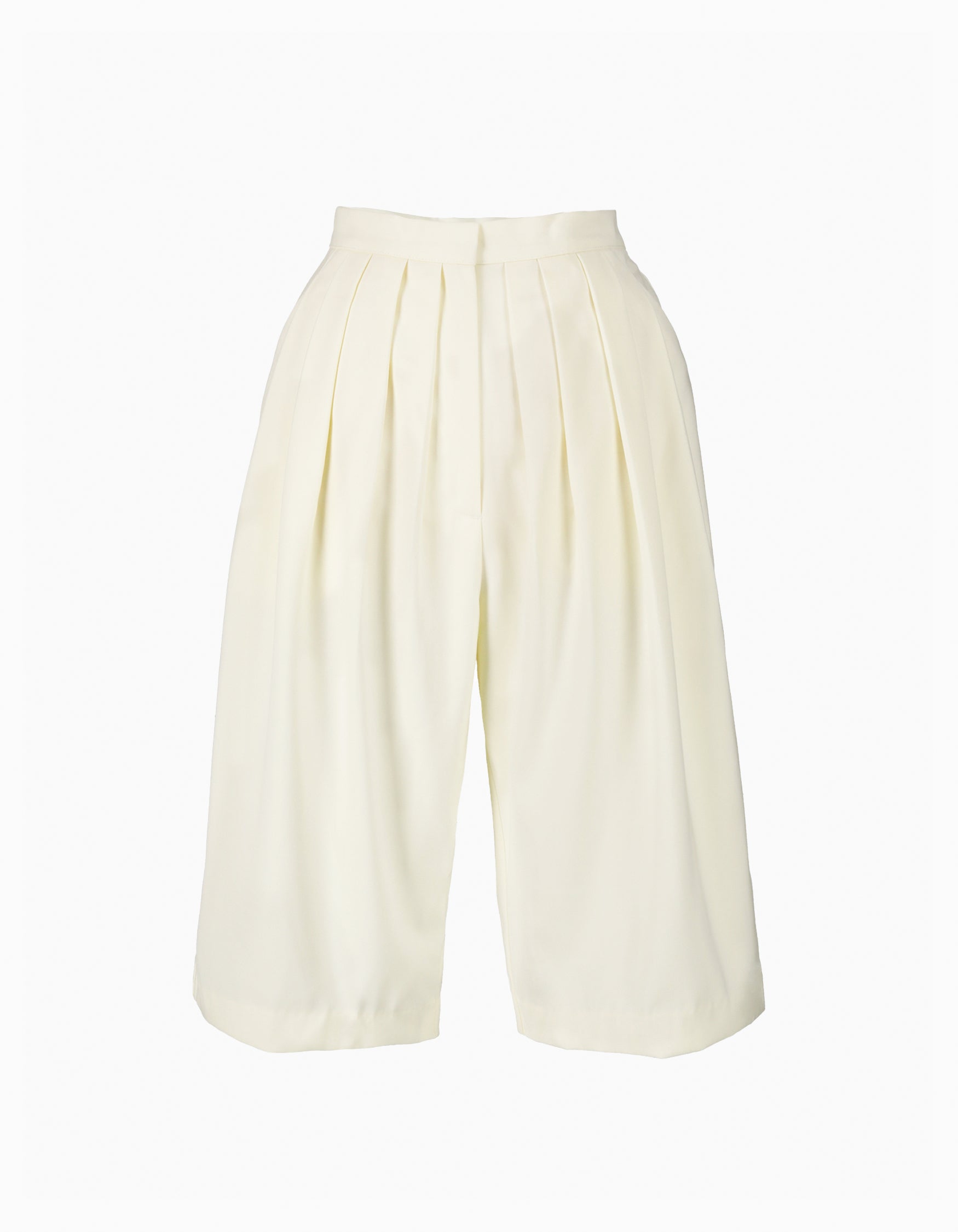 BIBIY. MADE | DIANA HALF PANTS WHITE｜Bibiy.