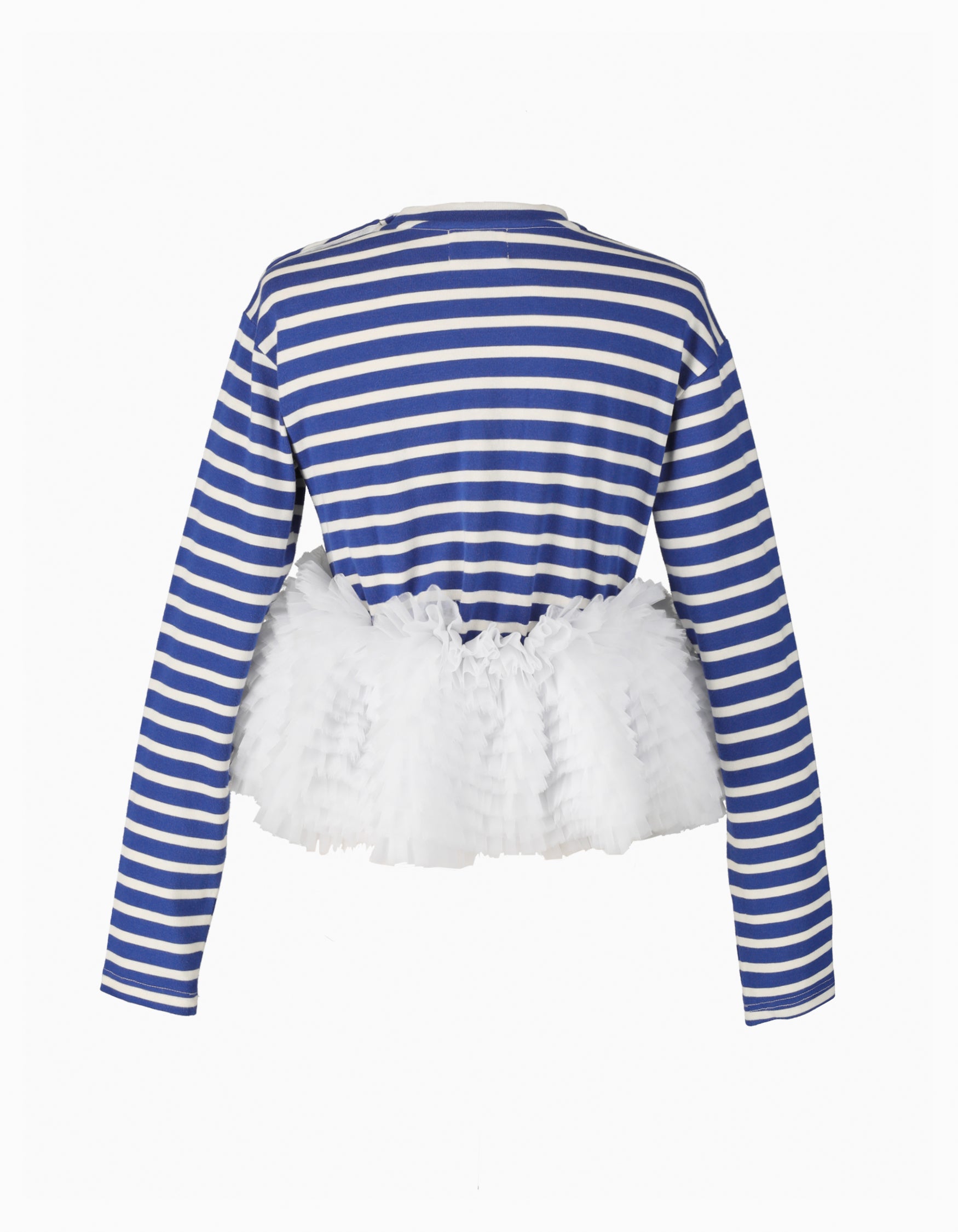 BIBIY. MADE | FRANCINE TULLE TOP BLUE｜Bibiy.