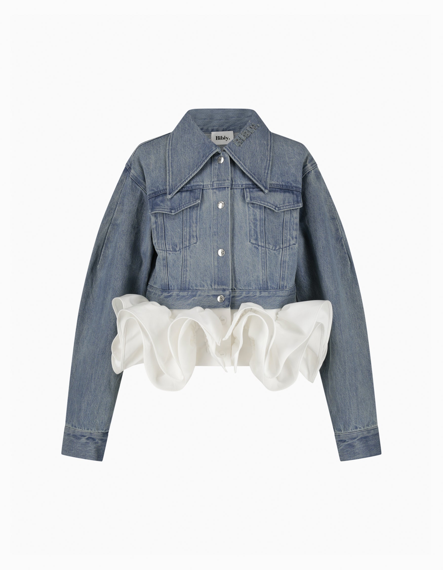 BIBIY. MADE | BIBIY. CREAM DENIM JACKET｜Bibiy.