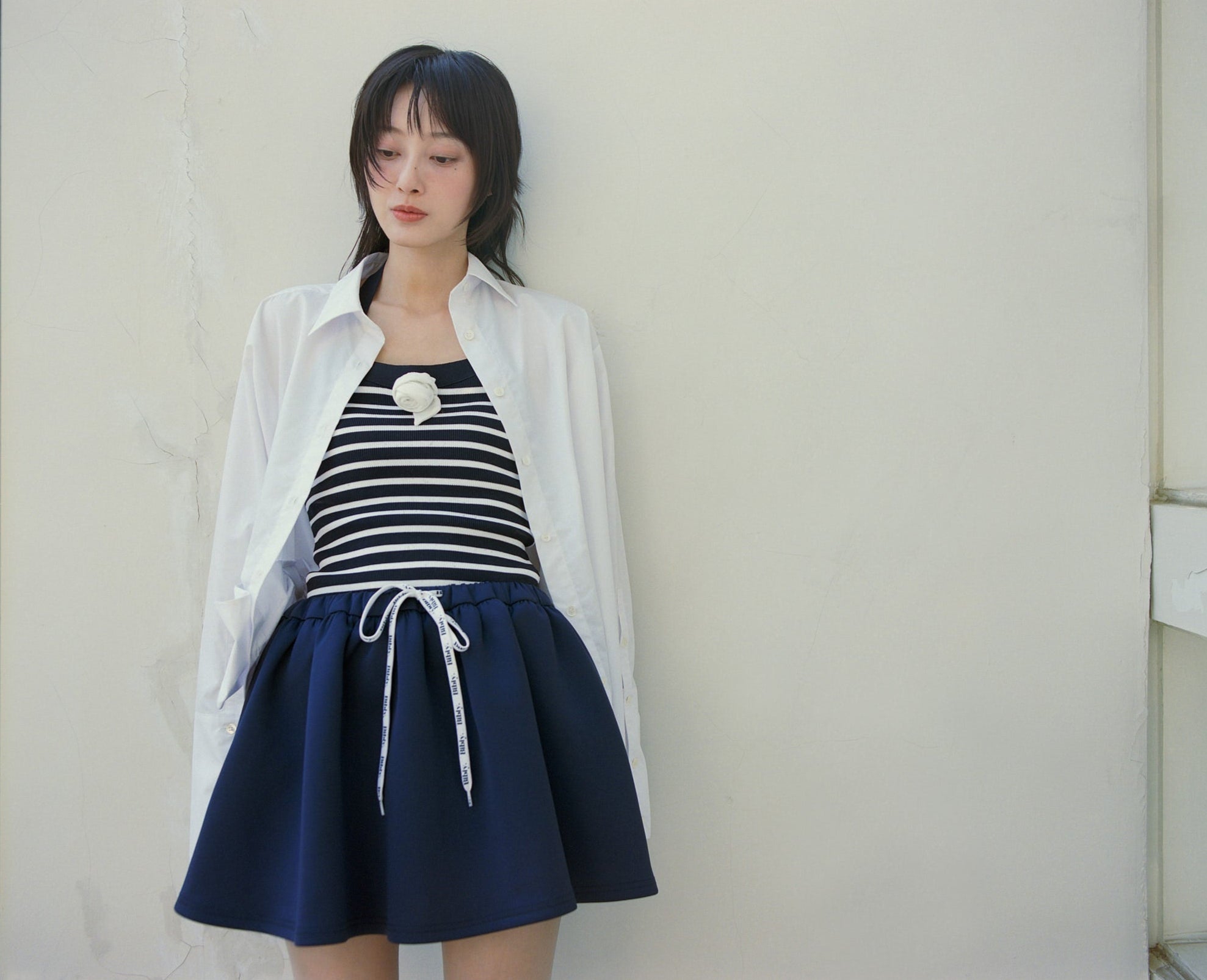Bibiy. NELLY MINI SKIRT NAVY ビビィ スカート 【公式通販】