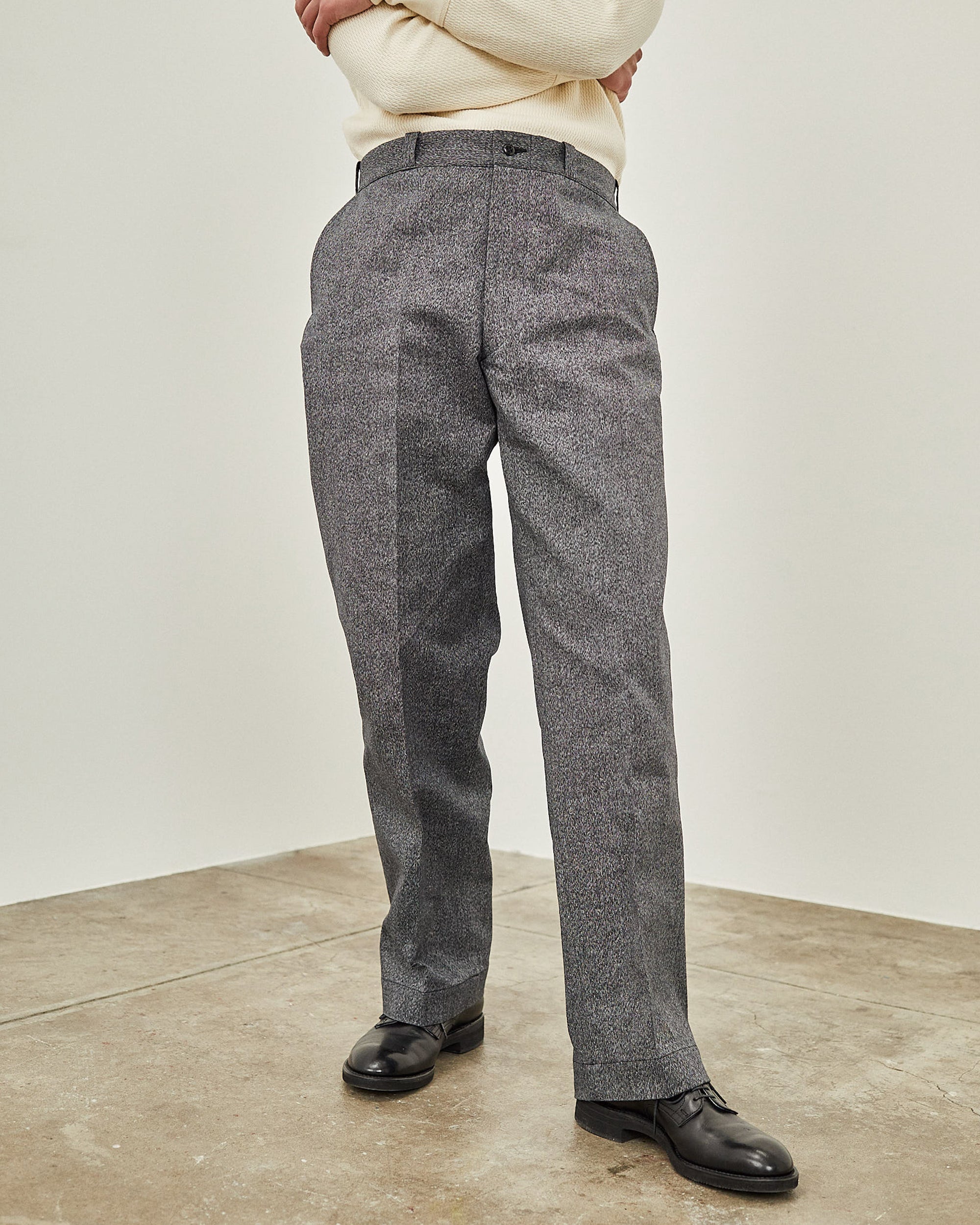 1963 TROUSERS HEATHER CHAMBRAY