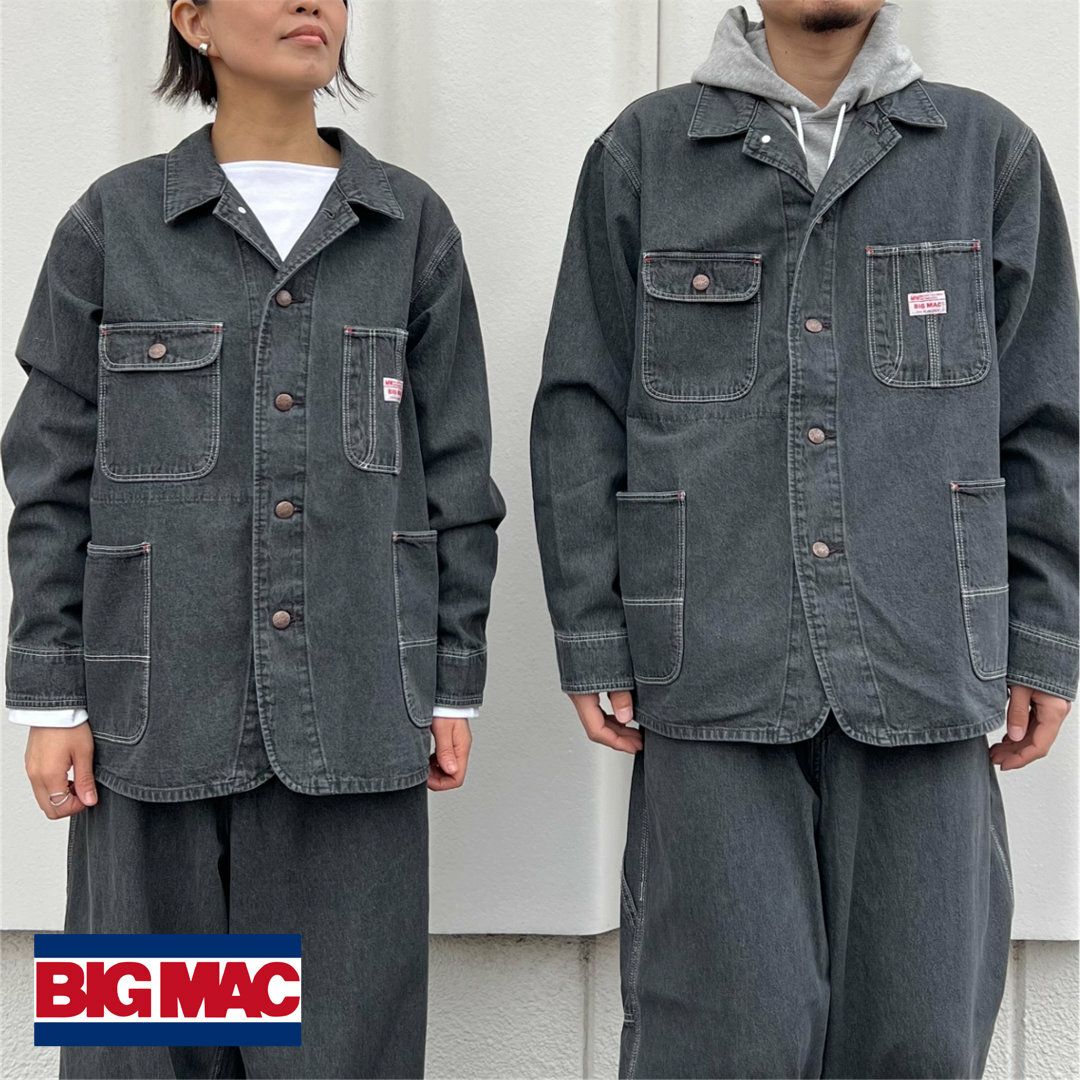 ビッグ マック BIG MAC/BIG-195 /【別注】カバーオール/ブラックデニム
