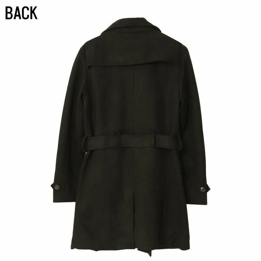 コート メンズ CavariA(キャバリア)フェイクスウェードトレンチコート