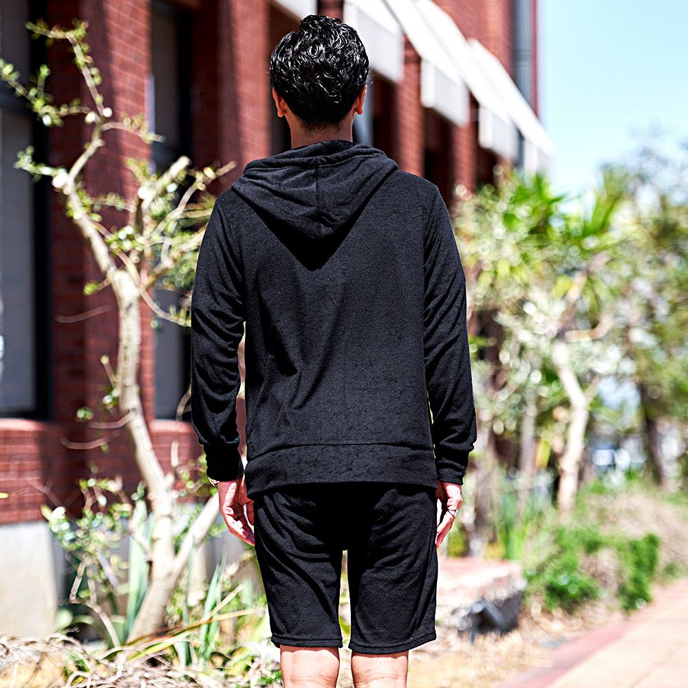 セットアップ メンズ CavariA(キャバリア)パイル地セットアップ