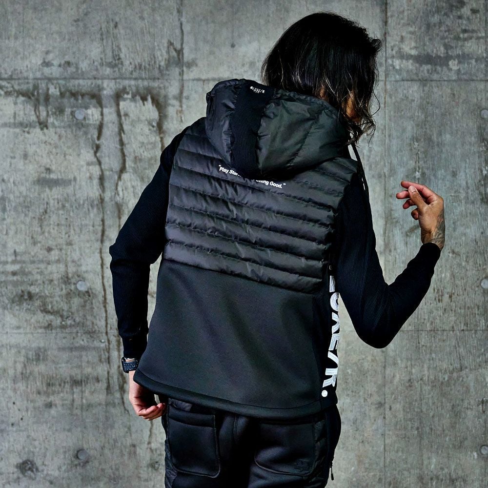 LUXE／R(ラグジュ)フェザーダウンベスト/全3色