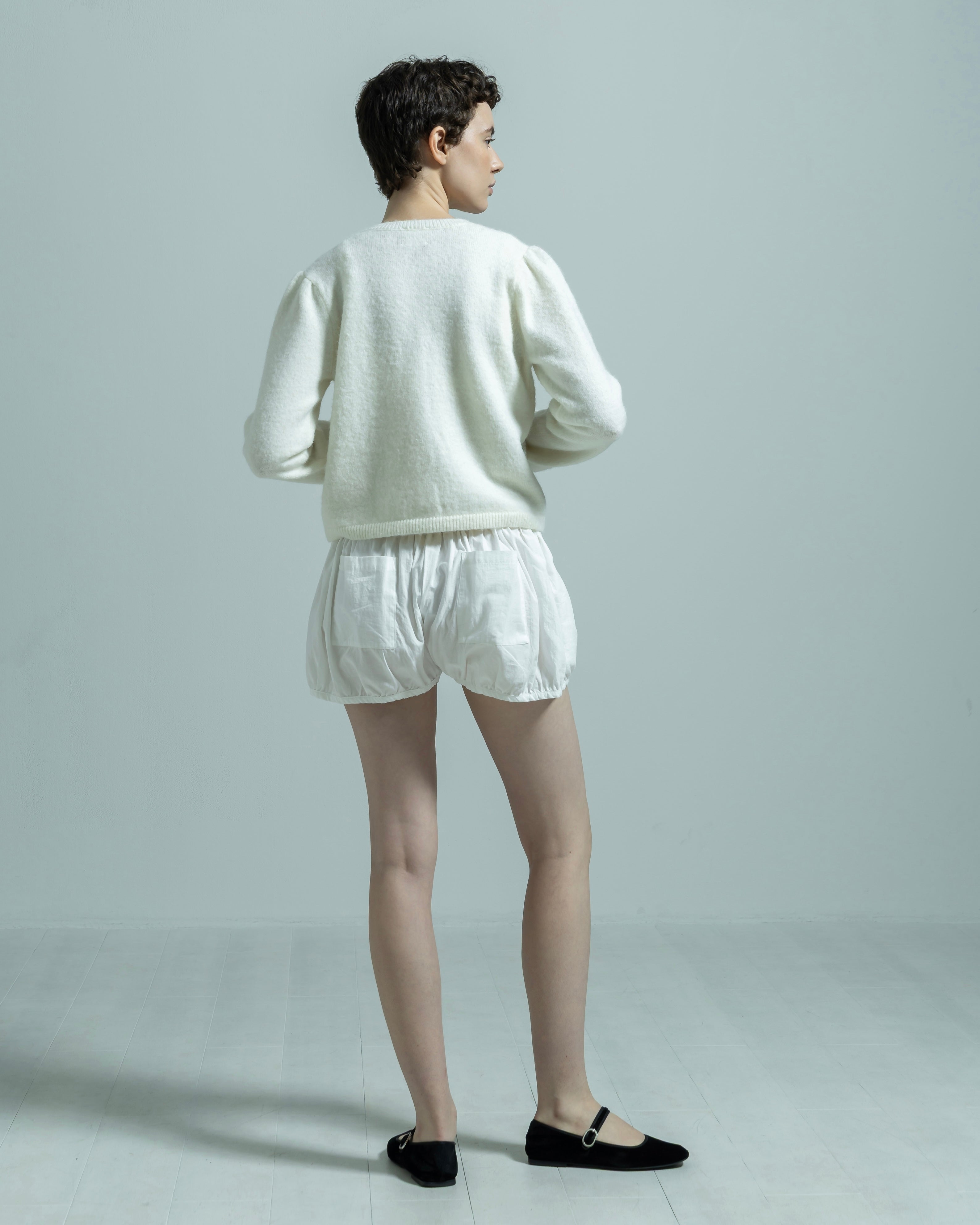 COTTON LINEN BALLOON SHORTS（コットンリネンバルーンショーツ