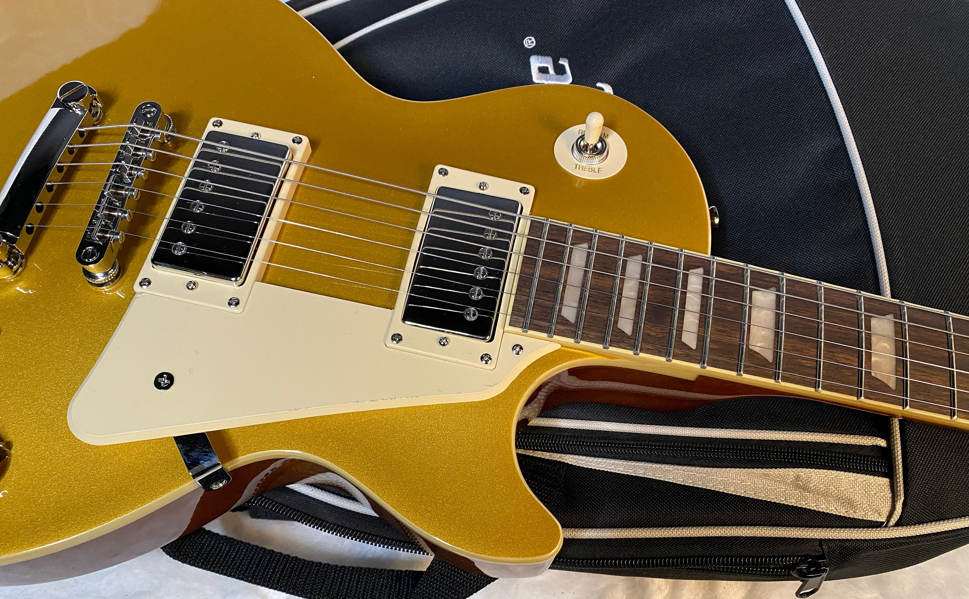 NEW ! Epiphone Les Paul Standard '50s - Gold Top - Authorized