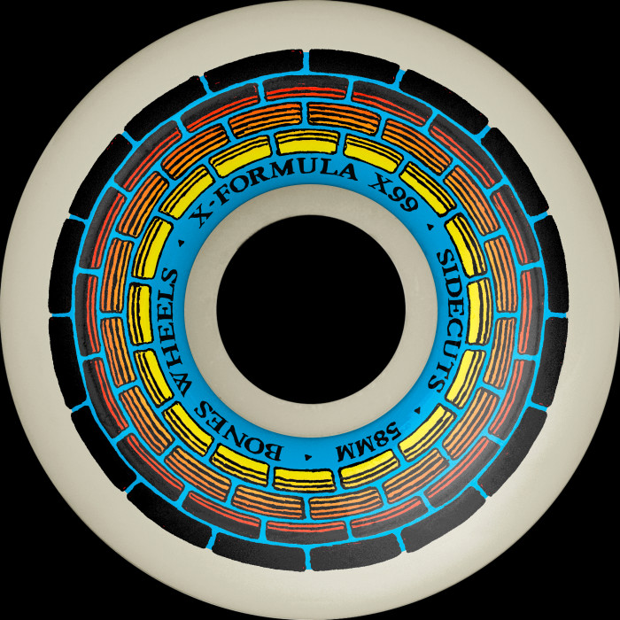 BONES WHEELS X-Formula Skateboard Wheels Wishing Well 58mm V5