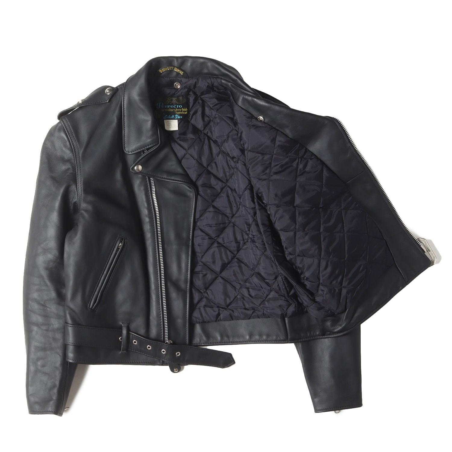 USA製 613NS] 中田商店別注 ワンスター ステアハイドレザー ダブル