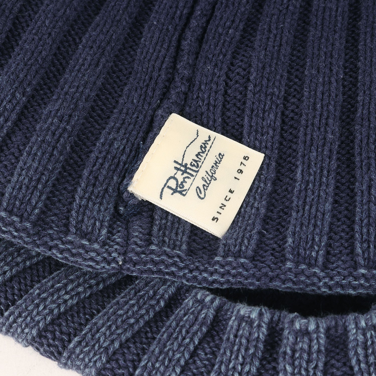 Ron Herman (ロンハーマン) リブ編み インディゴ ニット ワッチ