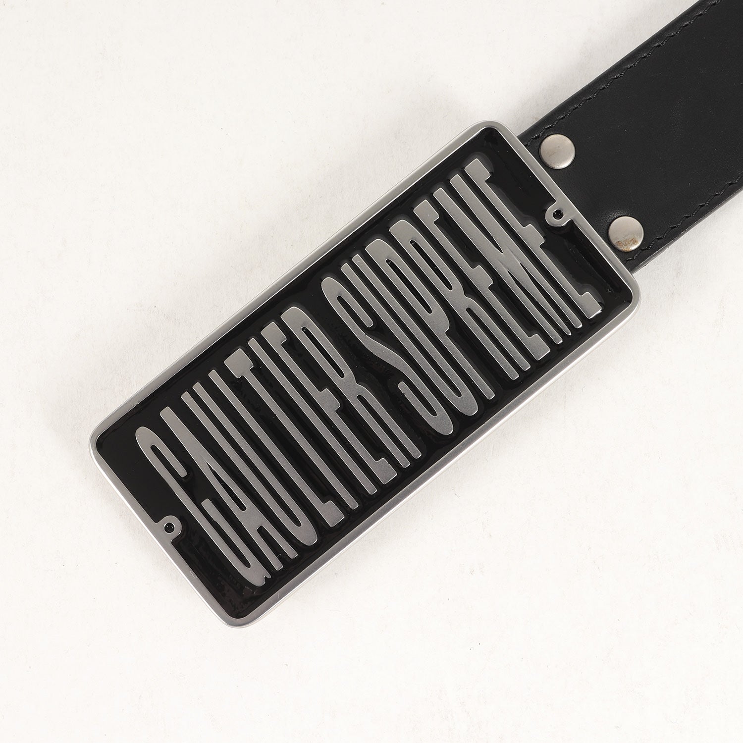 19SS ×Jean Paul Gaultier バックル レザー ベルト(Belt) - ブランド