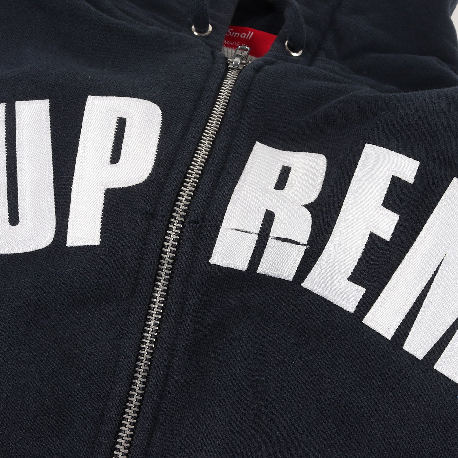 Supreme (シュプリーム) アーチロゴ サーマル ジップ スウェット