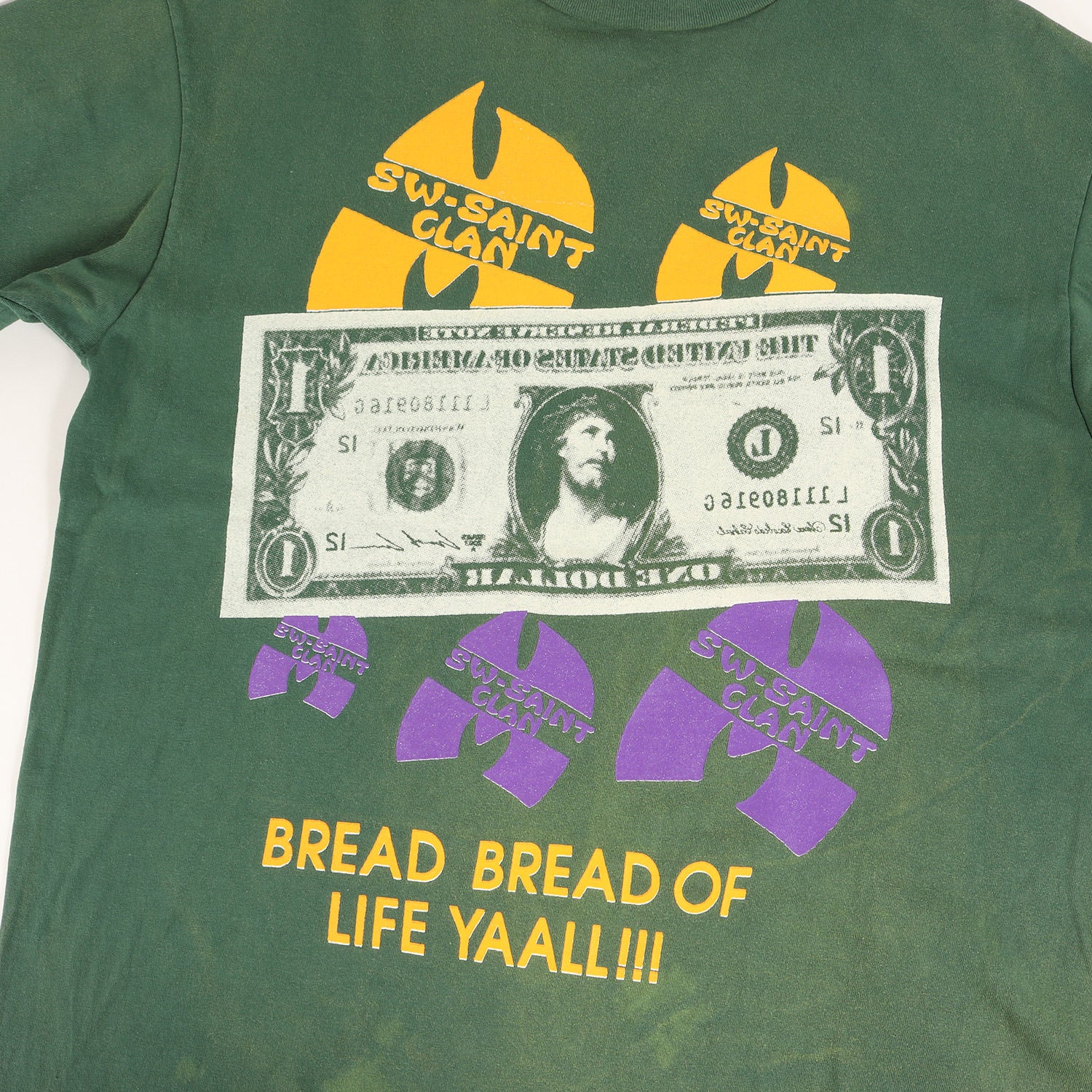 SAINT MICHAEL (セントマイケル) 24SS ヴィンテージ加工 WU-TANG CLAN