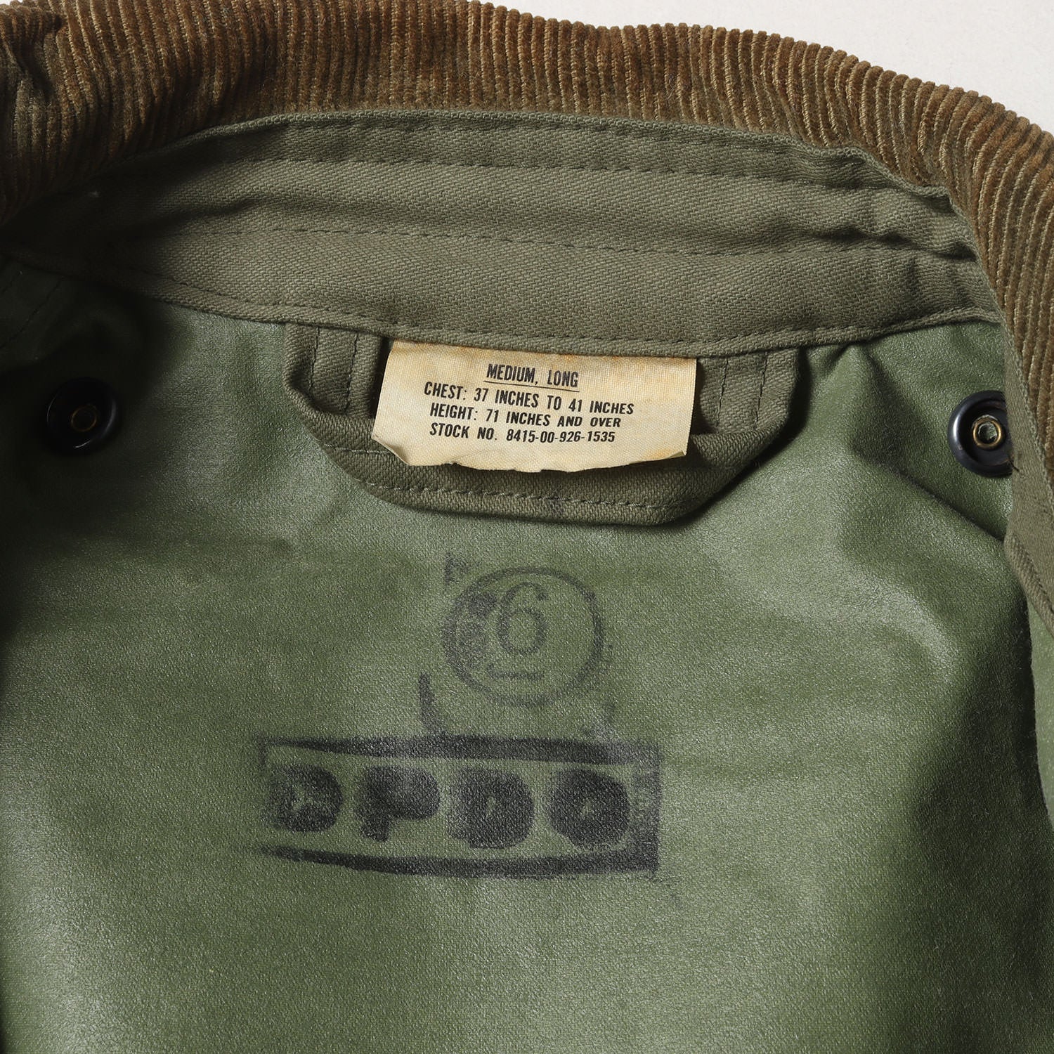 80s 米軍実物 ファイヤーマン コート - ブランド古着の通販・買取